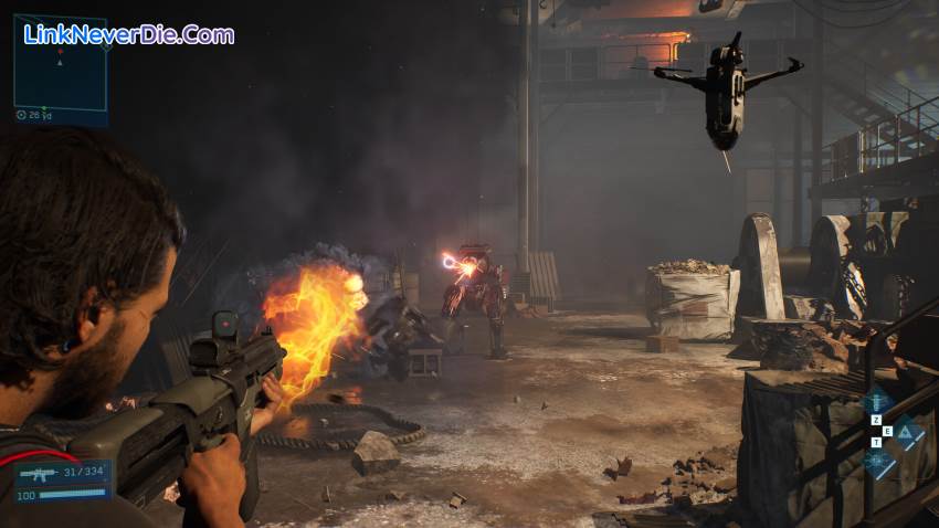 Hình ảnh trong game MindsEye (screenshot)