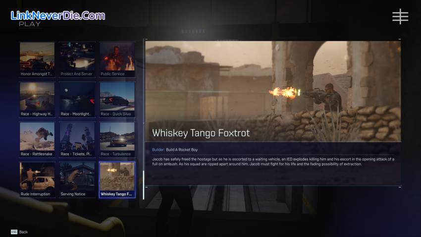 Hình ảnh trong game MindsEye (screenshot)