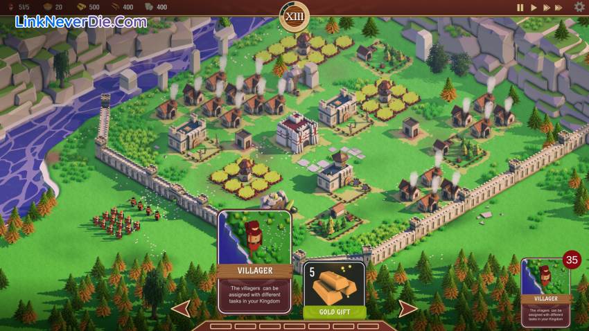 Hình ảnh trong game Kingdom's Deck (screenshot)