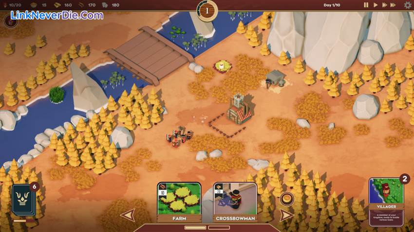 Hình ảnh trong game Kingdom's Deck (screenshot)