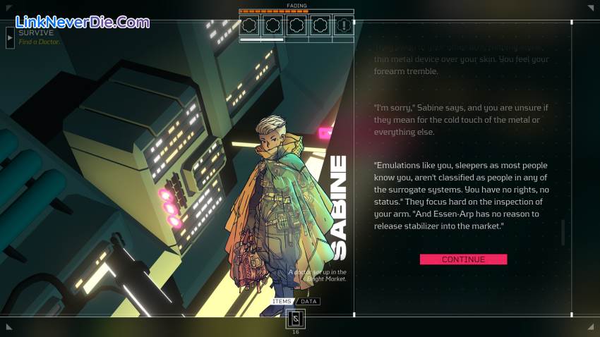 Hình ảnh trong game Citizen Sleeper (screenshot)