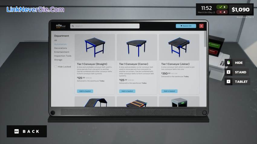 Hình ảnh trong game Parcel Simulator (screenshot)
