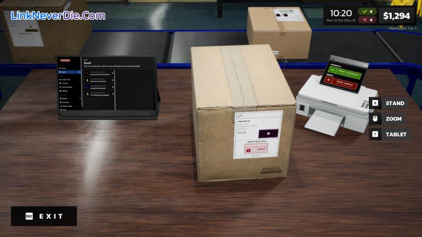 Hình ảnh trong game Parcel Simulator (screenshot)