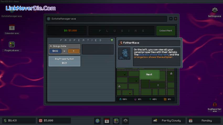 Hình ảnh trong game Rentlord (screenshot)