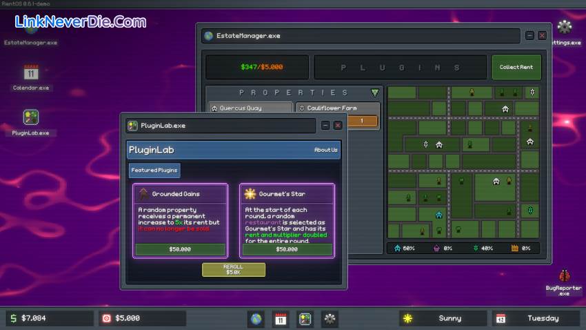 Hình ảnh trong game Rentlord (screenshot)