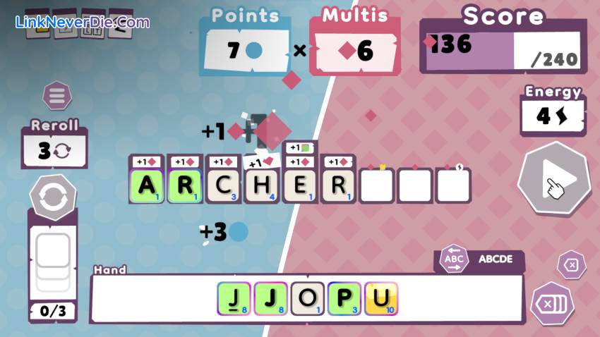 Hình ảnh trong game Wordatro! (screenshot)