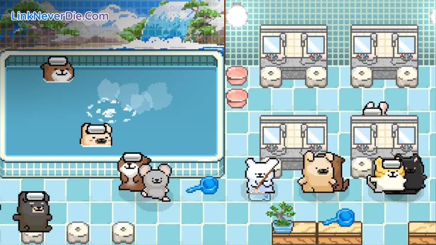 Hình ảnh trong game Maltese's Fluffy Onsen (screenshot)
