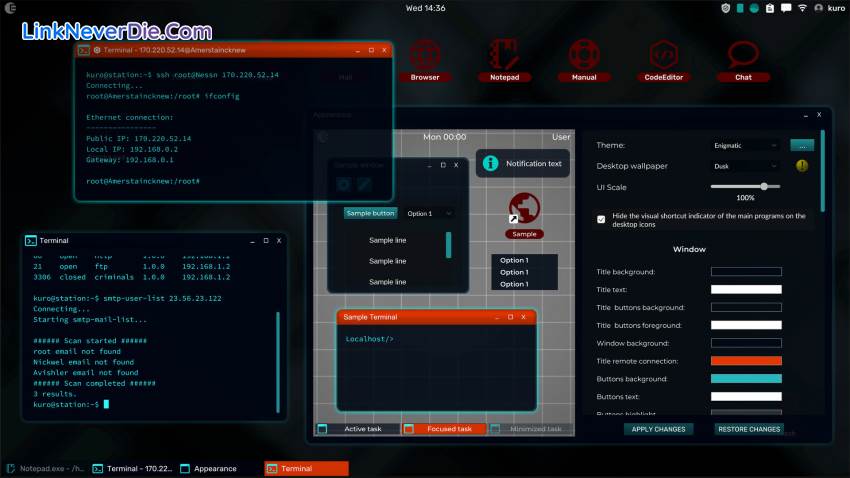 Hình ảnh trong game Grey Hack (screenshot)