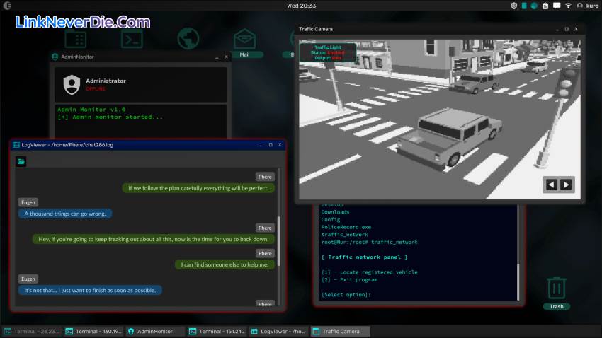 Hình ảnh trong game Grey Hack (screenshot)