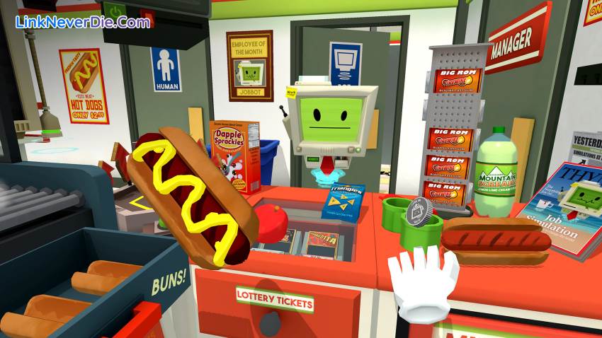 Hình ảnh trong game Job Simulator (screenshot)