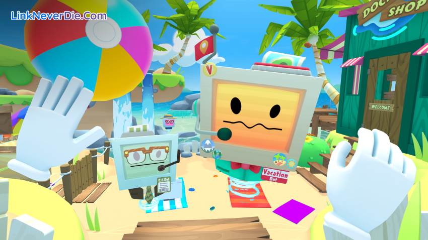 Hình ảnh trong game Vacation Simulator (screenshot)