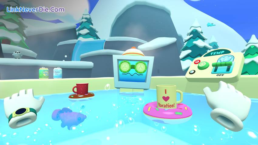 Hình ảnh trong game Vacation Simulator (screenshot)