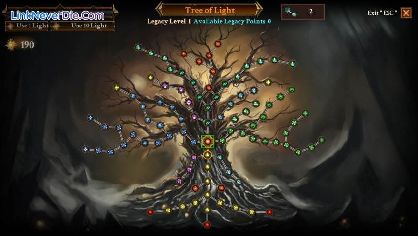Hình ảnh trong game Striving for Light (screenshot)