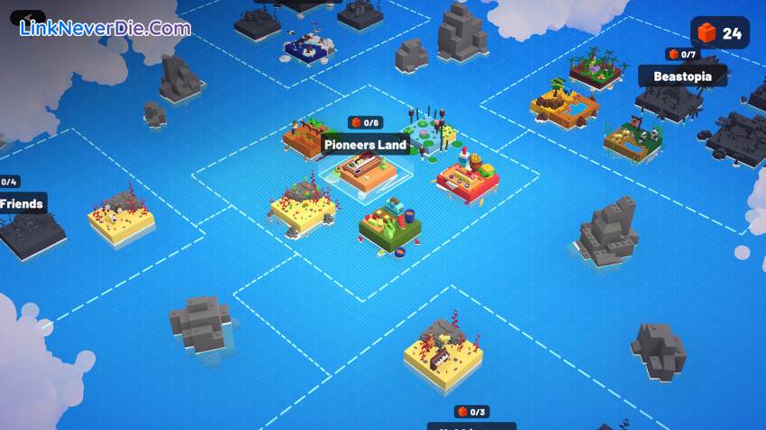 Hình ảnh trong game Block Factory (screenshot)