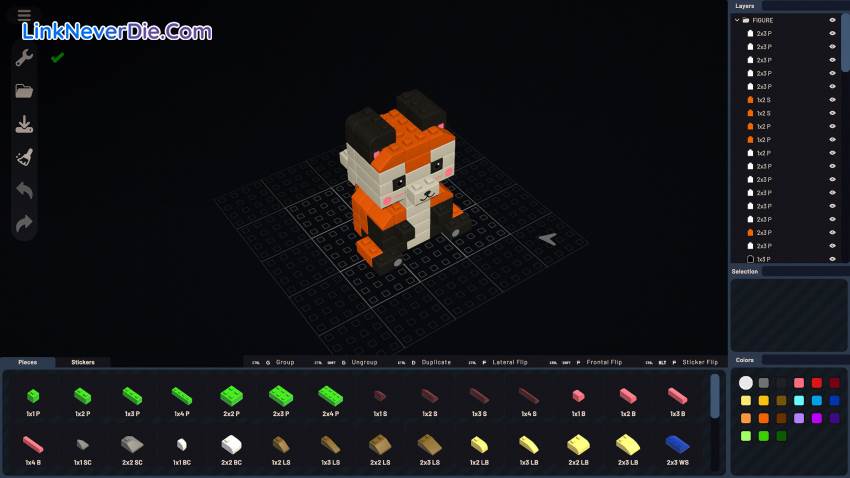 Hình ảnh trong game Block Factory (screenshot)