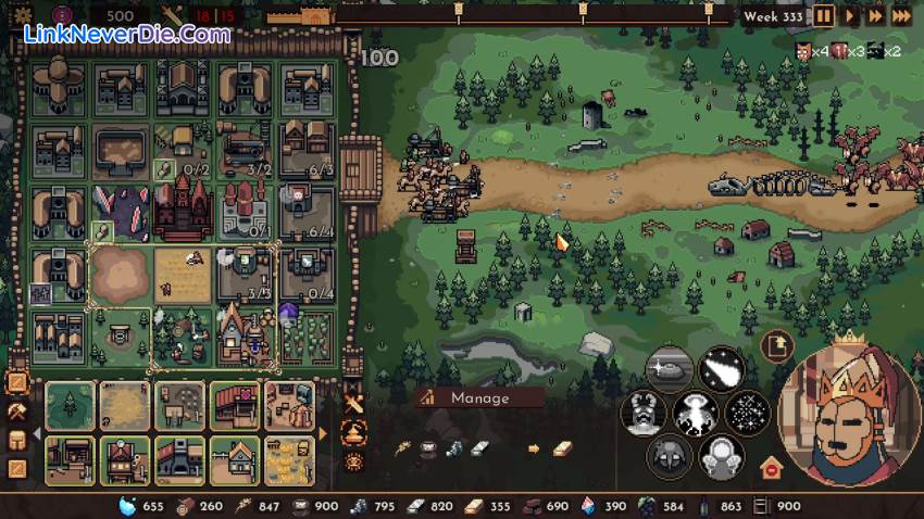 Hình ảnh trong game The King is Watching (screenshot)