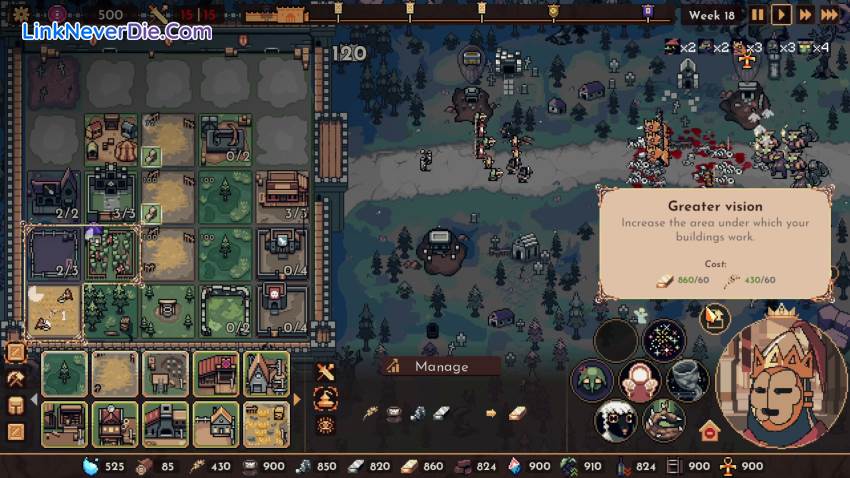 Hình ảnh trong game The King is Watching (screenshot)