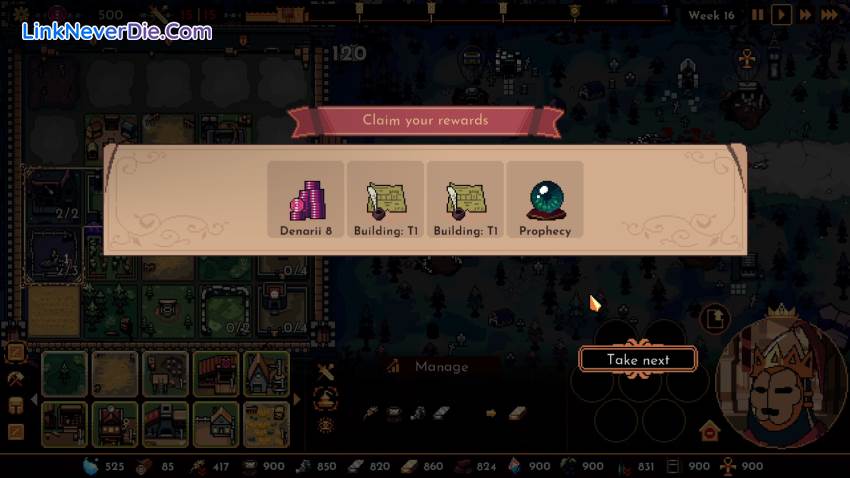 Hình ảnh trong game The King is Watching (screenshot)