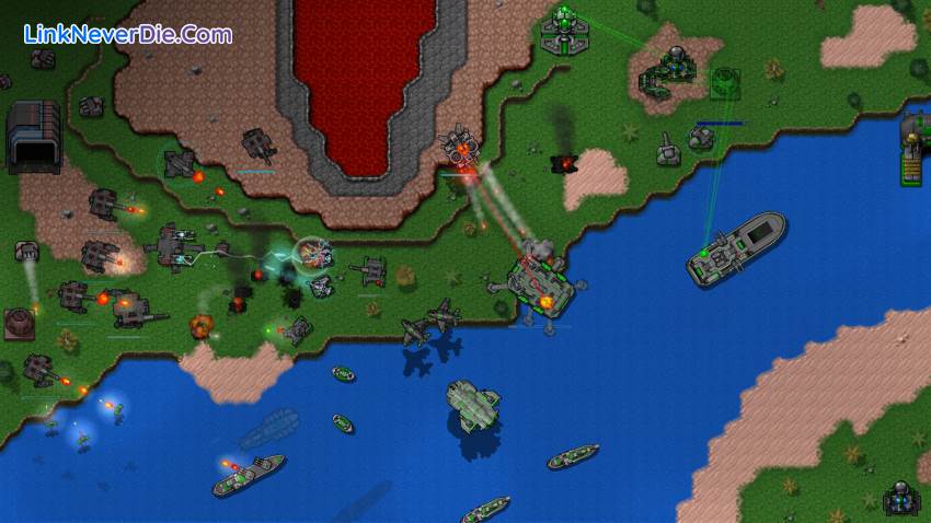 Hình ảnh trong game Rusted Warfare - RTS (screenshot)