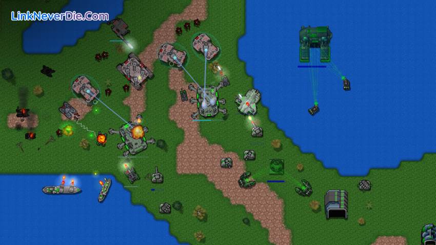 Hình ảnh trong game Rusted Warfare - RTS (screenshot)