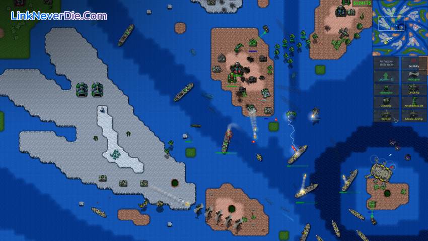 Hình ảnh trong game Rusted Warfare - RTS (screenshot)