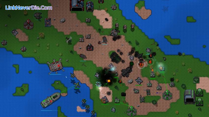 Hình ảnh trong game Rusted Warfare - RTS (screenshot)