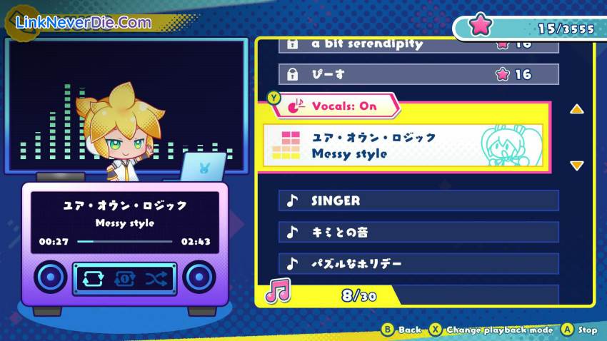 Hình ảnh trong game Hatsune Miku Logic Paint S+ (screenshot)