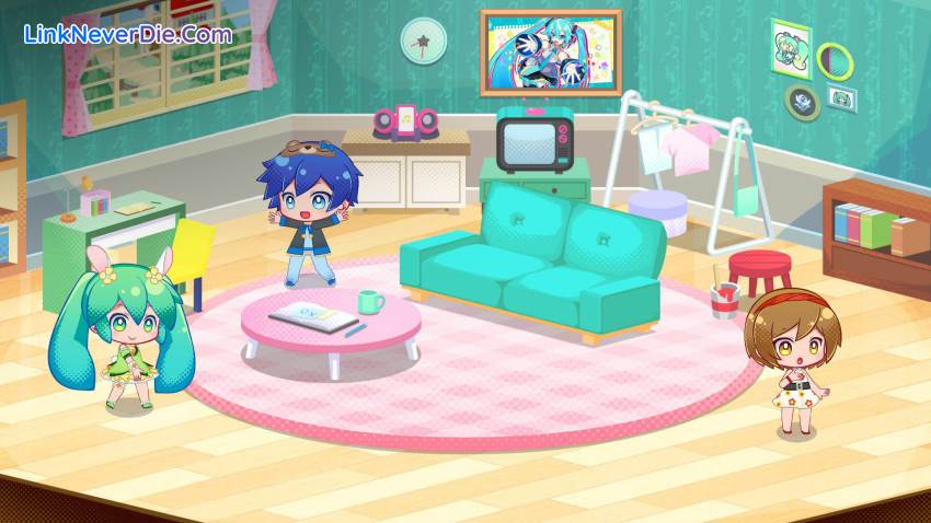 Hình ảnh trong game Hatsune Miku Logic Paint S+ (screenshot)