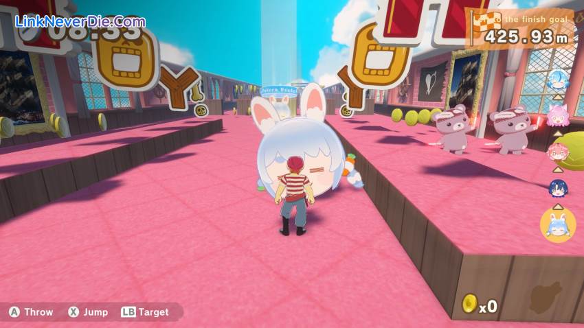 Hình ảnh trong game hololive GoroGoro Mountain (screenshot)