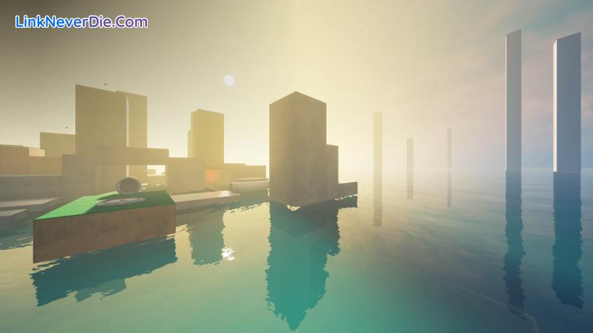 Hình ảnh trong game Refunct (screenshot)