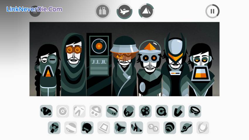 Hình ảnh trong game Incredibox (screenshot)