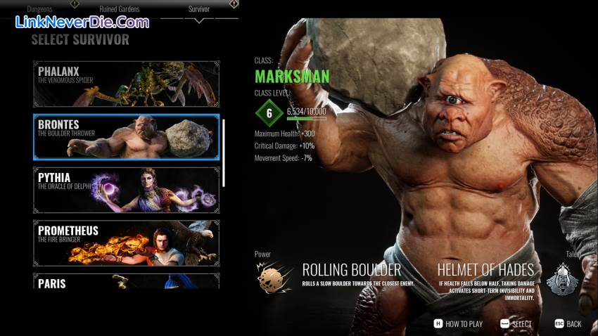 Hình ảnh trong game Achilles: Survivor (screenshot)