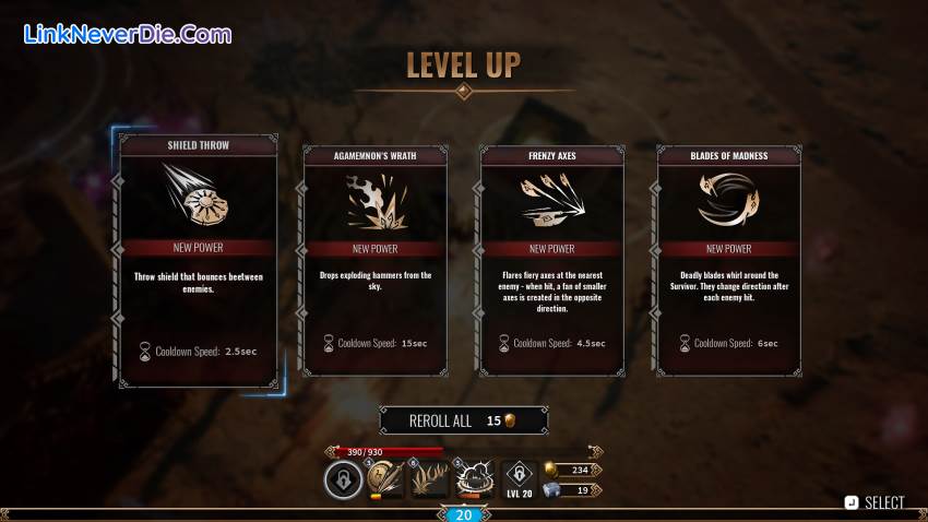 Hình ảnh trong game Achilles: Survivor (screenshot)