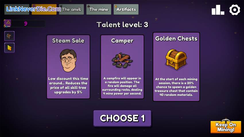 Hình ảnh trong game Keep on Mining! (screenshot)