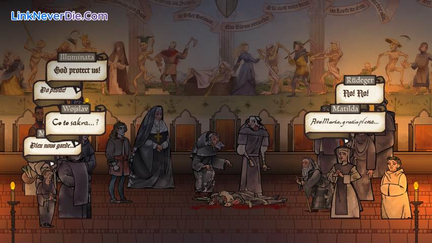 Hình ảnh trong game Pentiment (screenshot)