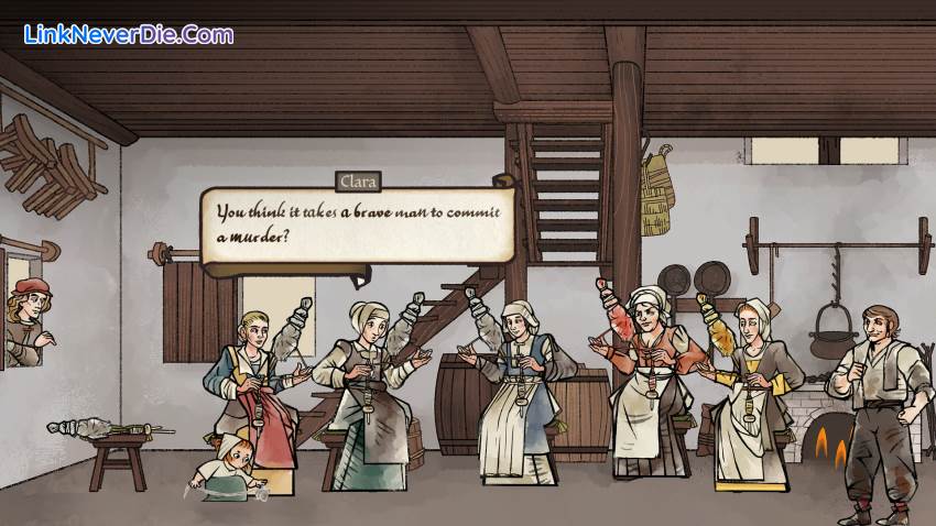 Hình ảnh trong game Pentiment (screenshot)