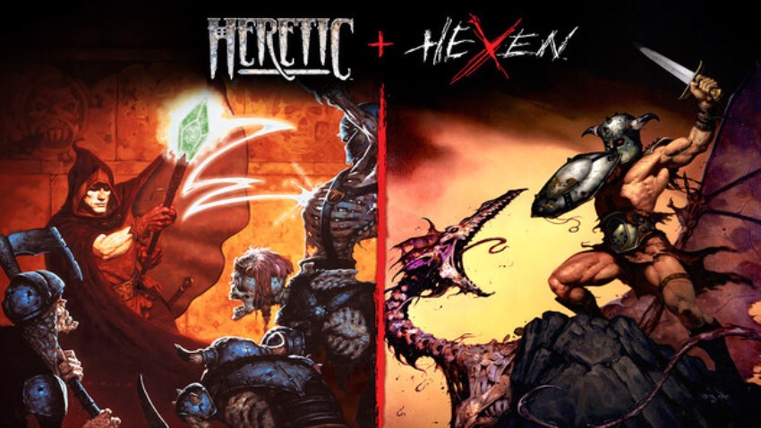 Heretic + Hexen cover
