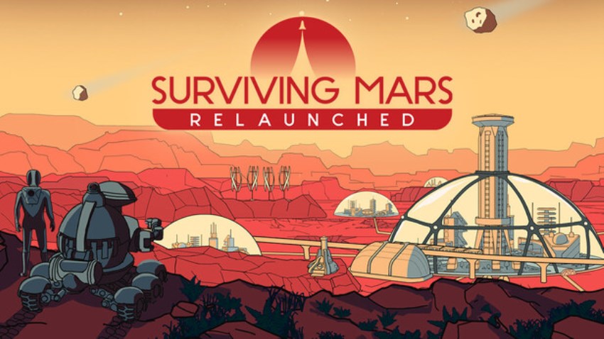 Surviving Mars: Relaunched cover